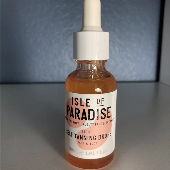 Isle of Paradise Light Self-tanning Drops Organic - Picture 2 of 4